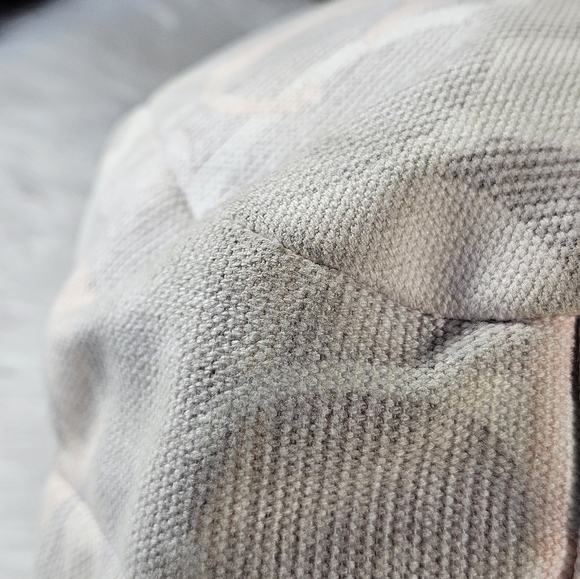 Coach Soho Optic Lynn Light Pastel Signature Canvas Gray Leather Trim Hobo Bag - Picture 13 of 16